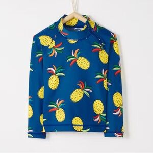 Hanna Andersson Pineapple Rash Guard Swim size 5